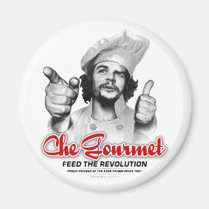 Imã Che Gourmet Alimenta O Magneto Che Guevara Da Revo