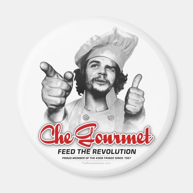 Imã Che Gourmet Alimenta O Magneto Che Guevara Da Revo (Frente)