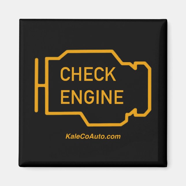 Imã Check Engine Magnet (Frente)