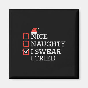 Imã Checklist de Natal Foi Bastante Malvado, Eu Tentei