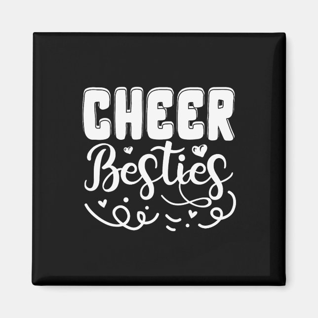Imã Cheer Besties Cheerleader  (Frente)