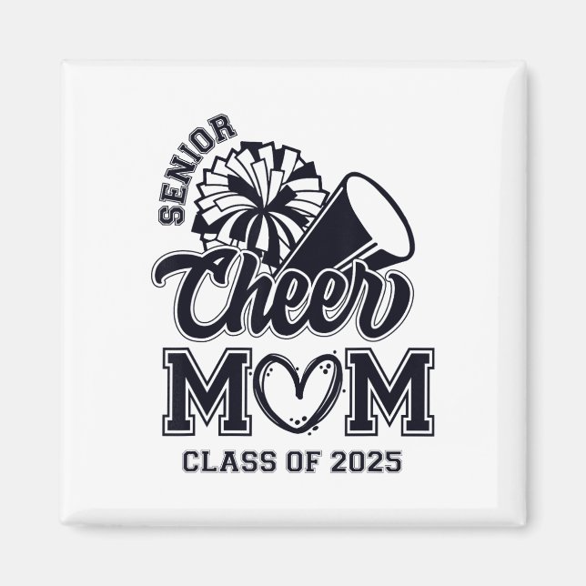 Imã Cheerleader De mais velho Mãe Cheer Cl De Graduaçã (Frente)