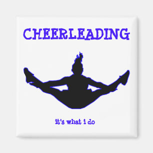 Imã Cheerleading: é o que eu faço a corrente chave d