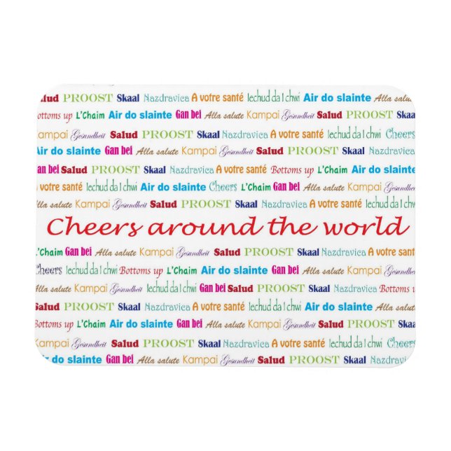 Ímã Cheers_Around The World_multi-idioma (Horizontal)