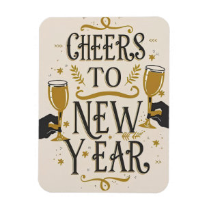 Ímã Cheers to a new year