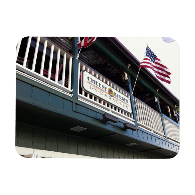 Ímã Cheeseburger em Paraíso, Lahaina, Maui, Havaí (Horizontal)