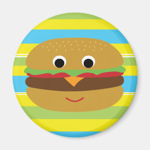 Imã Cheeseburger retro