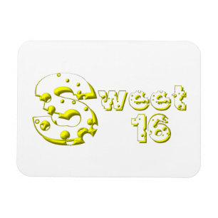 Ímã Cheesy Sweet 16