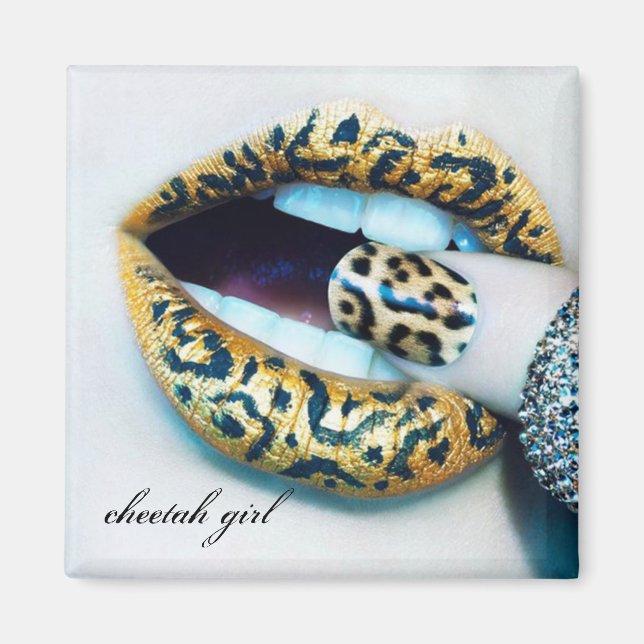 Imã Cheetah Girl (Frente)