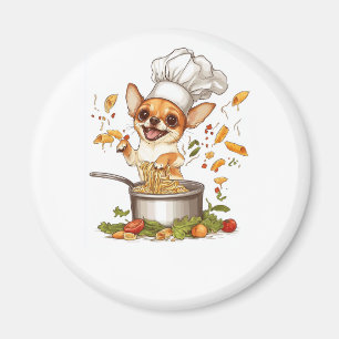 Imã Chef Chihuahua � Mestre Culinário Canino