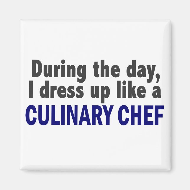 Imã Chef Culinário Durante O Dia (Frente)