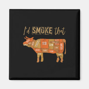 Imã Chef de Churrasco Engraçado Saco-Mão-Made-Mino-Pre