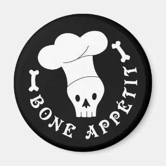 Imã Chef de Esqueleto de Aparência Óssea