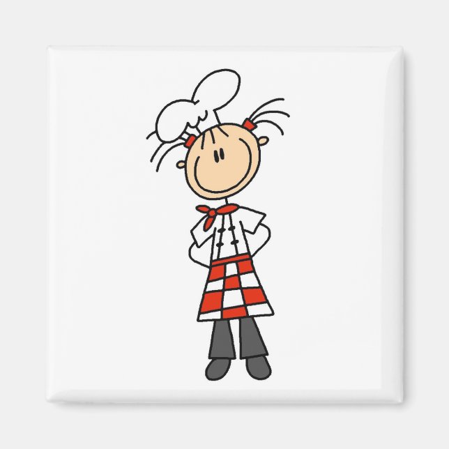 Imã Chef Feminino (Frente)