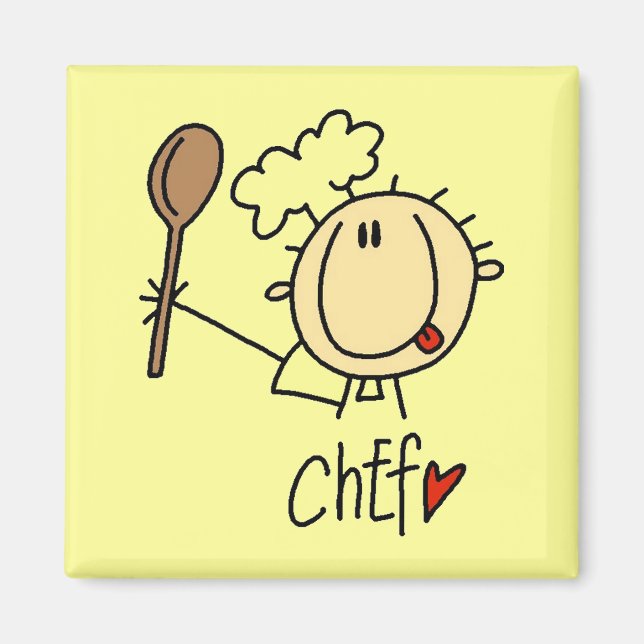 Imã Chef Masculino (Frente)