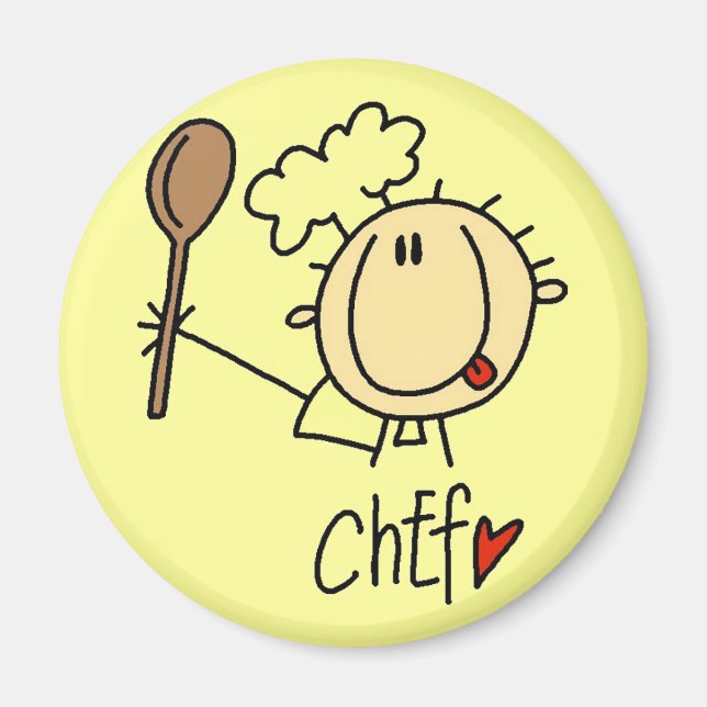 Imã Chef Masculino (Frente)