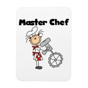 Ímã Chef Mestre - Feminino