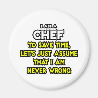 Imã Chef... Presumir Que Nunca Estou Errado