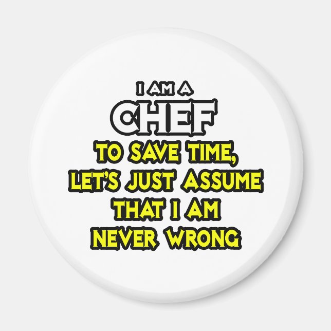 Imã Chef... Presumir Que Nunca Estou Errado (Frente)