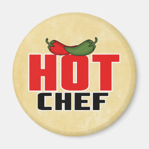 Imã Chef Quente ( Peppers Vermelhos e Verdes)