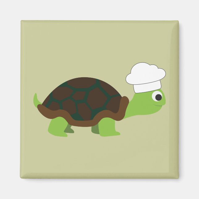 Imã Chef Turtle (Frente)