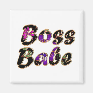 Imã Chefe Babe em Black Floral
