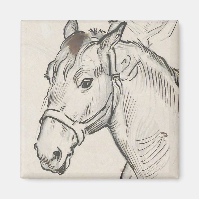 Imã Chefe de Cavalo (por Alfred Dehodencq) (Frente)