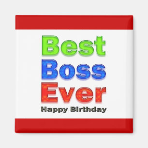 Imã Chefe do chefe do feliz aniversario o melhor nunca