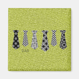 Imã Chefe do Gabinete de PAIS Gravatas Negra de Denim 