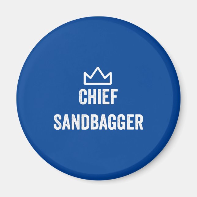 Imã Chefe Sandbagger Golf Meme Bjj Chess Sandbag (Frente)