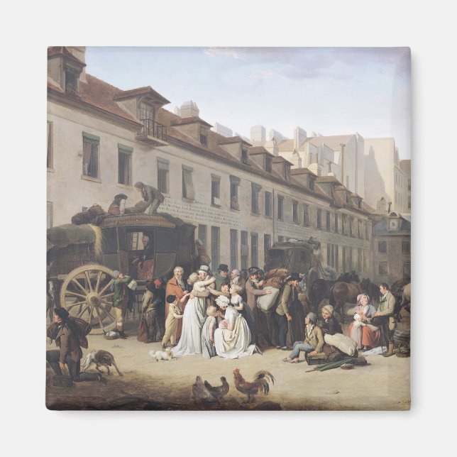 Imã Chegada de uma nave no terminal (Frente)