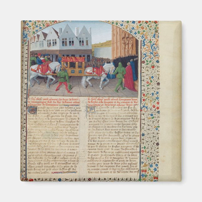 Imã Chegada do imperador Charles IV (Frente)