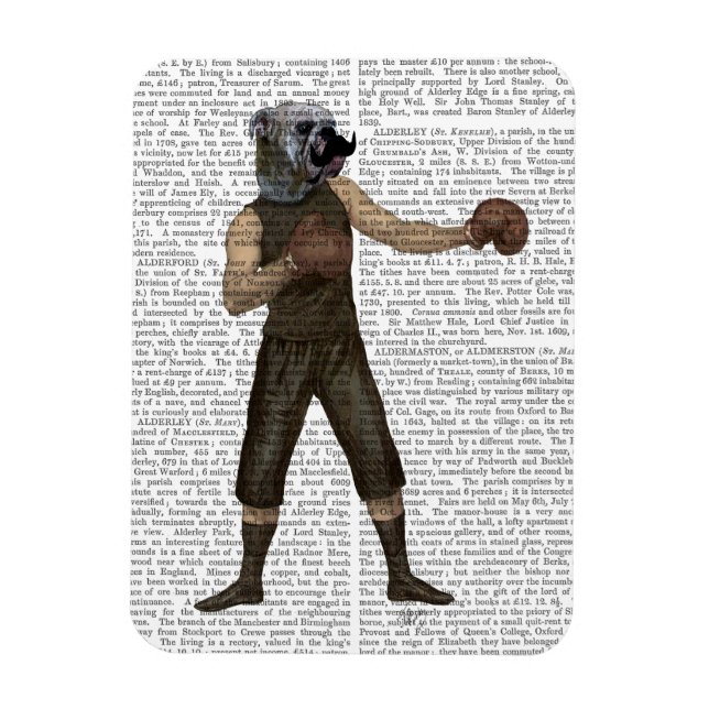 Ímã Cheio Bulldog de Boxing (Vertical)