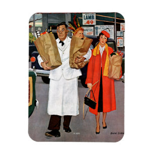 Ímã Cheio do saco do problema