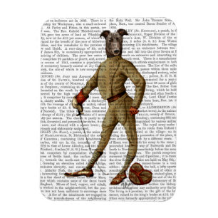 Ímã Cheio Escuro 2 do Greyhound Fencer