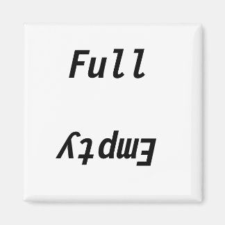 Imã Cheio Frigorífico vazio