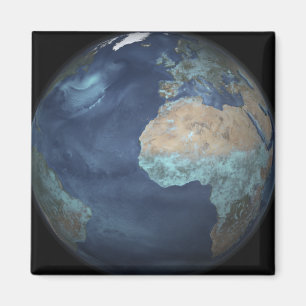 Imã Cheio Terra mostrando evaporação