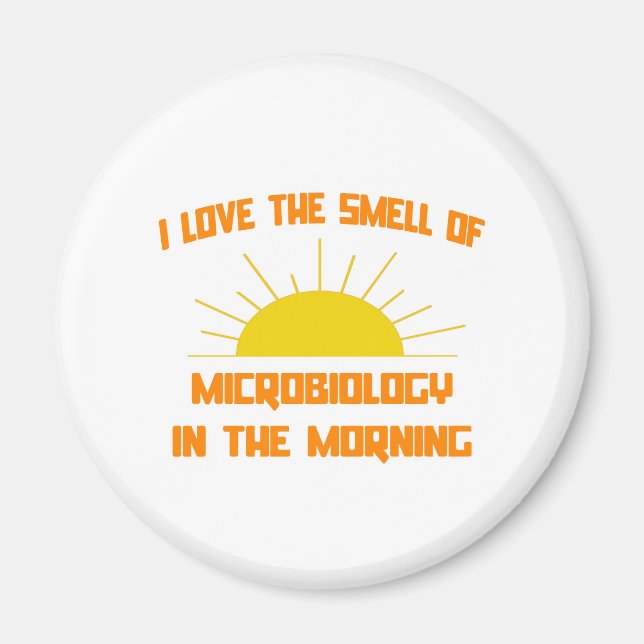 Imã Cheiro de microbiologia pela manhã (Frente)