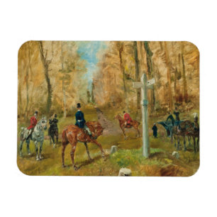 Ímã Chemins do DES do croisee do La, 1883 (óleo em