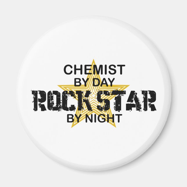 Imã Chemist Rock Star por Noite (Frente)