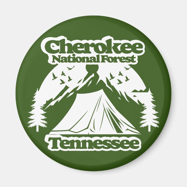 Imã Cherokee National Forest Tennessee (Frente)