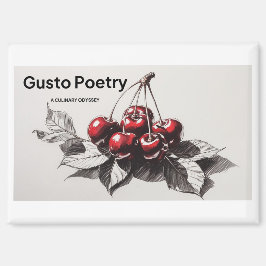 Imã Cherries Gusto Poetry