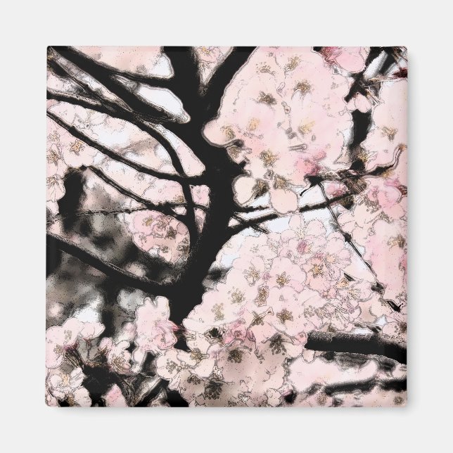 Imã Cherry Blossom Editado (Frente)