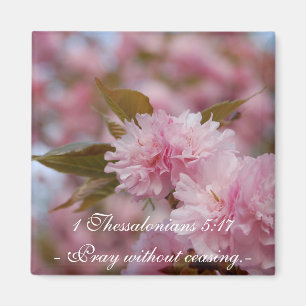 Imã Cherry Blossom Faith Magnet