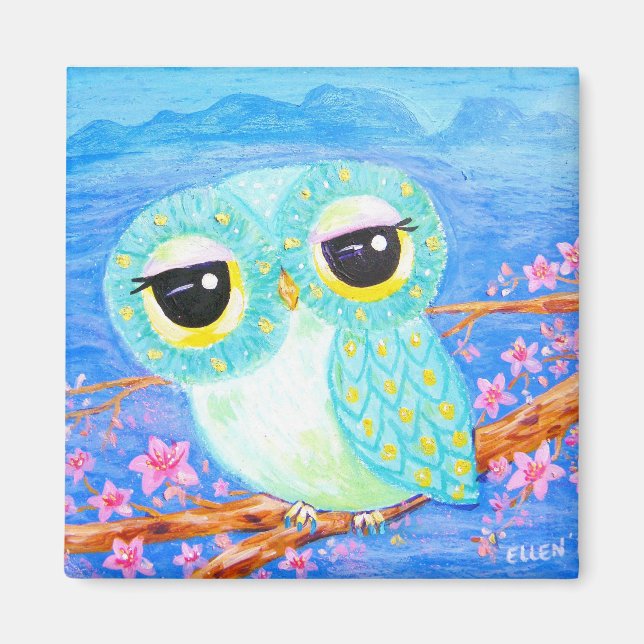 Imã Cherry Blossoms (Frente)