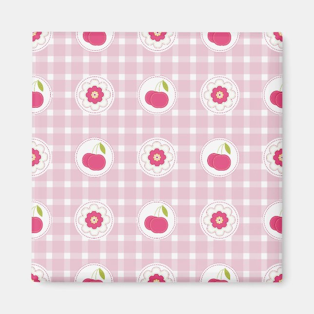 Imã Cherry Picnic Magnet (Frente)
