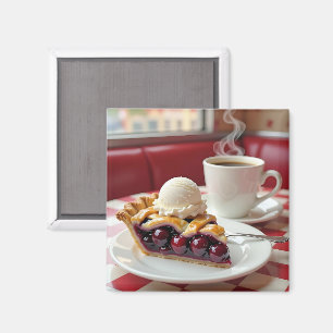 Imã Cherry Pie, Vanilla Sorvete e café