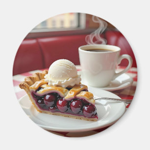 Imã Cherry Pie, Vanilla Sorvete e café