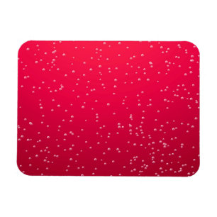 Ímã Cherry Soda com pequenas bolhas em segundo plano