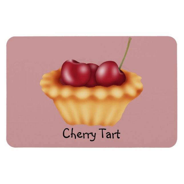 Ímã Cherry Tart (Horizontal)